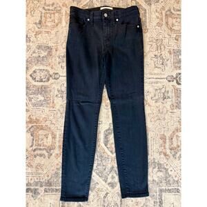 Madewell High-Rise Skinny Black Denim- Size 27